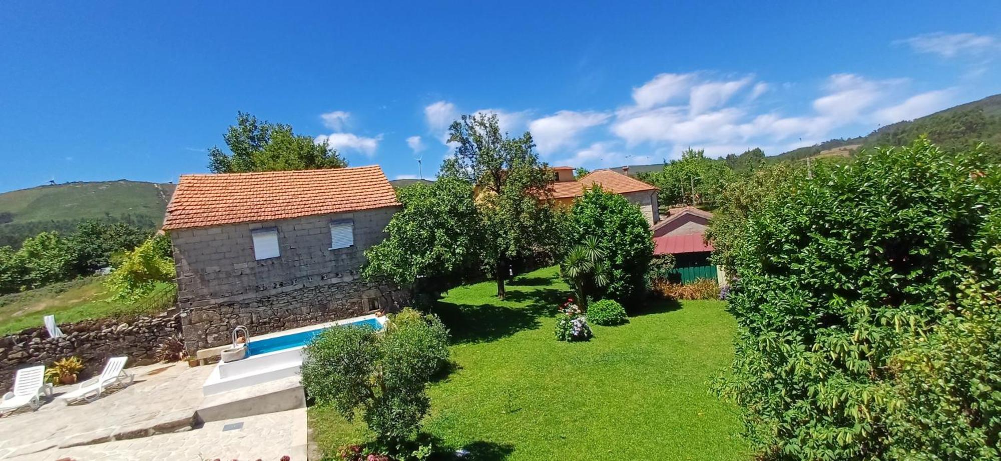 Vila Casa Da Rosa Porreiras Paredes de Coura Exteriér fotografie