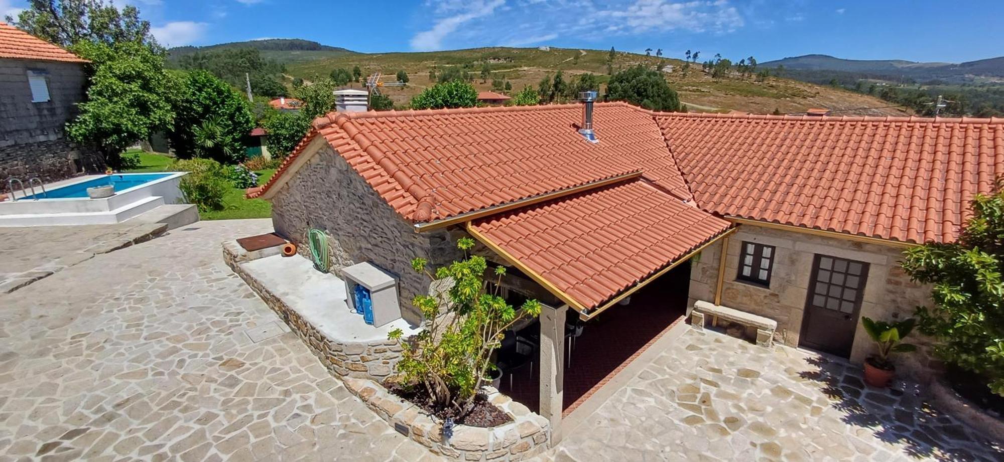 Vila Casa Da Rosa Porreiras Paredes de Coura Exteriér fotografie